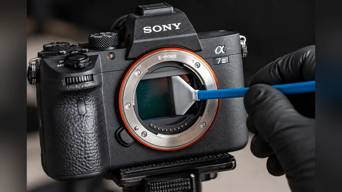 Limpieza de sensor de cámara Sony en PROFIX Perú