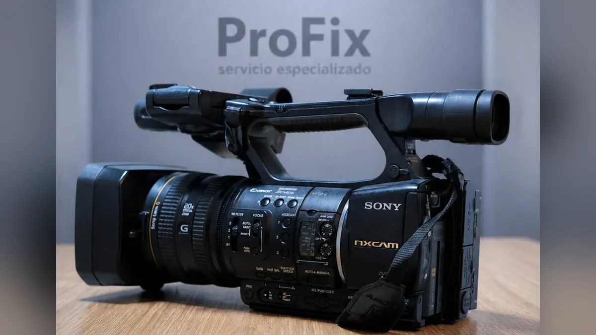 Servicio técnico de videocámaras Sony en PROFIX Perú